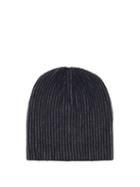 Matchesfashion.com Begg X Co - Ribbed Cashmere Beanie Hat - Mens - Navy