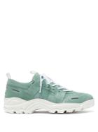 Ami Lucky 9 Low-top Suede Trainers