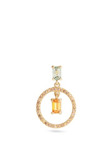 Ileana Makri Diamond & Yellow-gold Single Earring