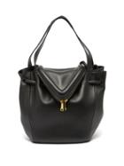 Ladies Bags Bottega Veneta - Beak Small Leather Shoulder Bag - Womens - Black