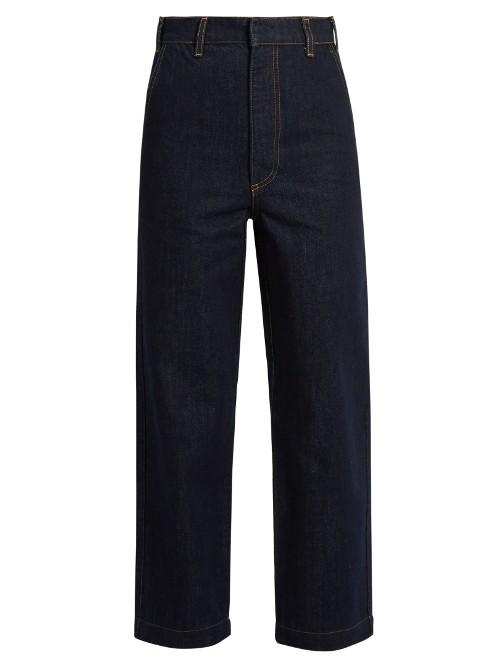 Raey Tailored Denim Cropped Trousers