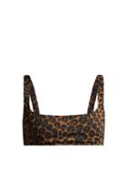 Matchesfashion.com Fisch - Colombier Leopard Print Bikini Top - Womens - Leopard