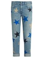 Stella Mccartney Star-print Low-slung Skinny Jeans
