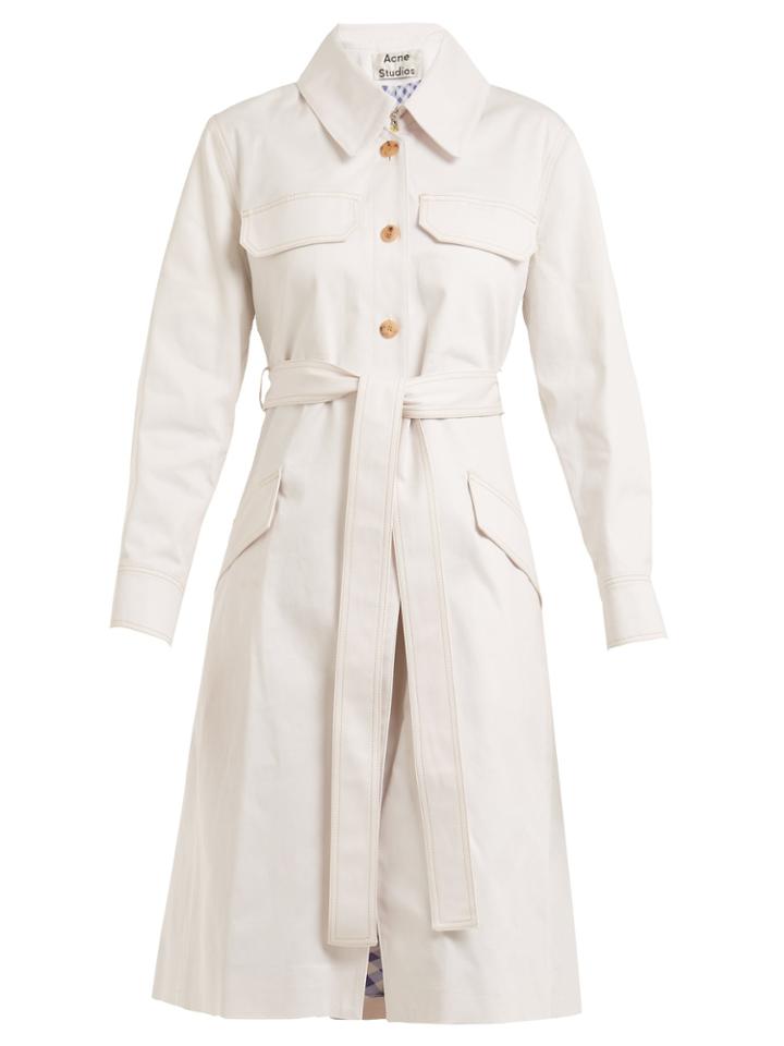 Acne Studios Olesia Woven Trench Coat