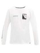 Matchesfashion.com The North Face - Steep Tech-print Cotton-jersey Long-sleeve T-shirt - Mens - White