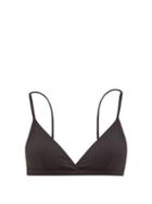 Matchesfashion.com Asceno - The Genoa Triangle Bikini Top - Womens - Black