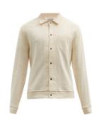 Matchesfashion.com Oliver Spencer - Rundell Striped Organic-cotton Polo Shirt - Mens - Beige