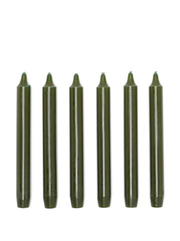 Matchesfashion.com Cire Trudon - Set Of Six Madeleine Tapered Candles - Khaki
