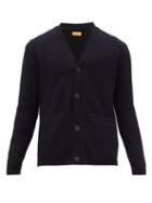 Matchesfashion.com Saturdays Nyc - Stefan Ribbed Cotton Blend Cardigan - Mens - Black