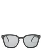 Matchesfashion.com Celine Eyewear - Square Acetate Sunglasses - Mens - Black
