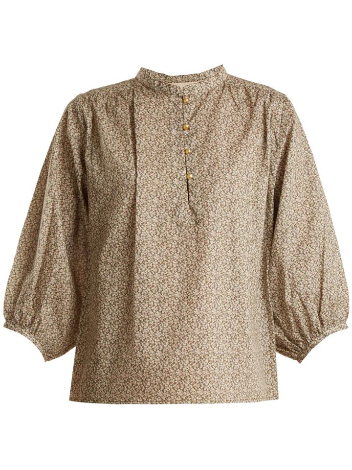 Vanessa Bruno Ikra Liberty-print Cotton Blouse