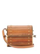 Matchesfashion.com Wai Wai - Seringueira Wood And Rattan Cross Body Bag - Womens - Brown