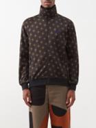 Needles - Butterfly-embroidered Jacquard Track Jacket - Mens - Black