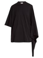 Balenciaga Round-neck Kimono-sleeved Cotton-jersey Top