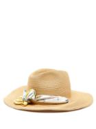 Matchesfashion.com Fil Hats - Batu Tara Medium Brim Straw Hat - Womens - Beige