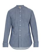 Burberry Benfleet Double-cuff Cotton-chambray Shirt