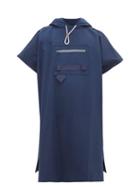 Matchesfashion.com Boramy Viguier - Cotton Blend Faille Cape - Mens - Navy