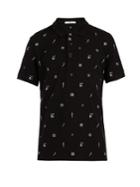 Givenchy Embroidered-motif Cotton Polo Shirt