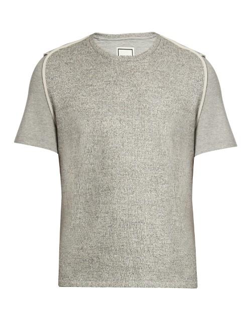 Wooyoungmi Contrast-front T-shirt