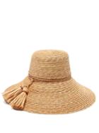 Matchesfashion.com Lola Hats - Re Rope Wide Brim Raffia Hat - Womens - Beige