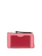 Matchesfashion.com Loewe - Gate Leather Cardholder - Womens - Pink