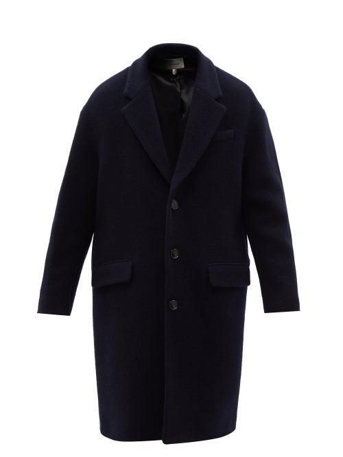 Isabel Marant - Stancer Single-breasted Wool-blend Coat - Mens - Navy