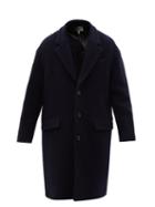 Isabel Marant - Stancer Single-breasted Wool-blend Coat - Mens - Navy