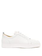 Christian Louboutin Louis Junior Spike-embellished Leather Trainers