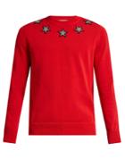 Givenchy Star-appliqu Cotton Sweater