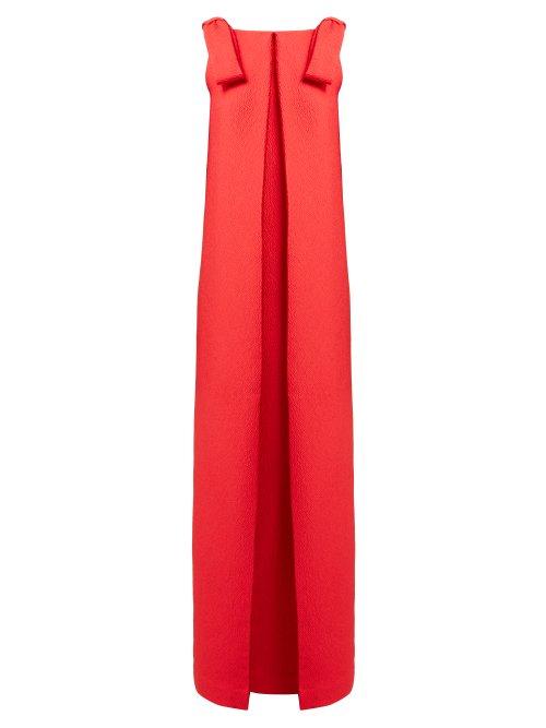 Matchesfashion.com Emilia Wickstead - Julie Cloqu Maxi Dress - Womens - Red