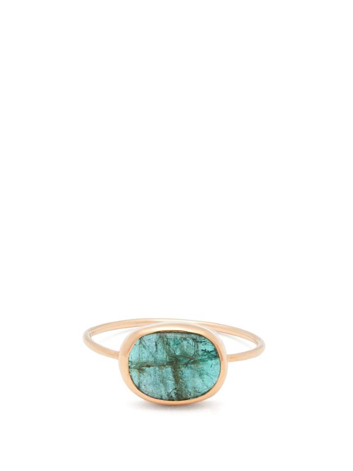 Jade Jagger Emerald And Yellow-gold Ring