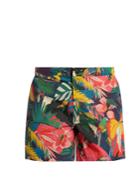 Valentino Tropical-print Swim Shorts