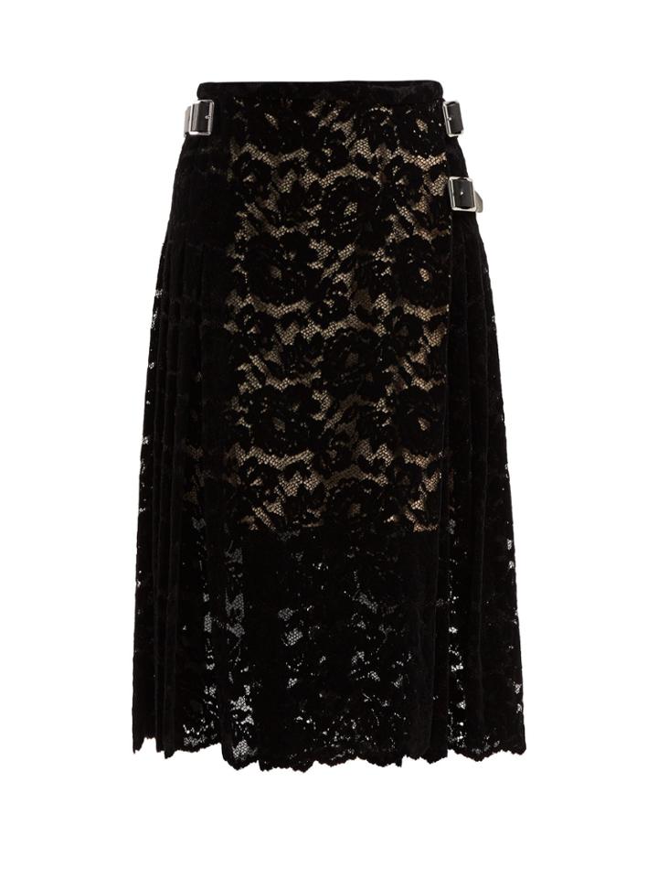 Christopher Kane Lace Midi Skirt