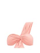 Matchesfashion.com Marysia - Venice One-shoulder Bikini Top - Womens - Pink