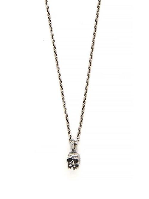 Matchesfashion.com Emanuele Bicocchi - Skull Sterling Silver Chain Necklace - Mens - Silver