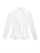 Nina Ricci Broderie-anglaise Single-breasted Jacket