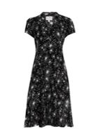 Hvn Morgan Firework-print Short-sleeved Dress