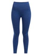 Matchesfashion.com Lndr - Blackout Compression Leggings - Womens - Navy
