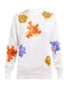 Matchesfashion.com Toga - Floral Print High Neck Blouse - Womens - White Print