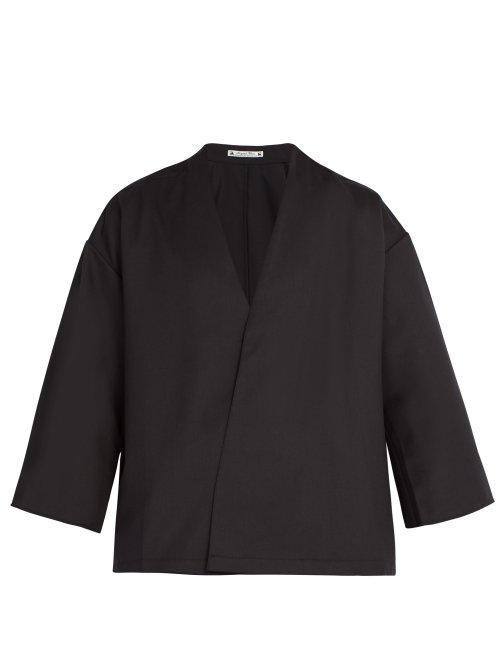 Matchesfashion.com Sasquatchfabrix - Wool Blend Jacket - Mens - Black