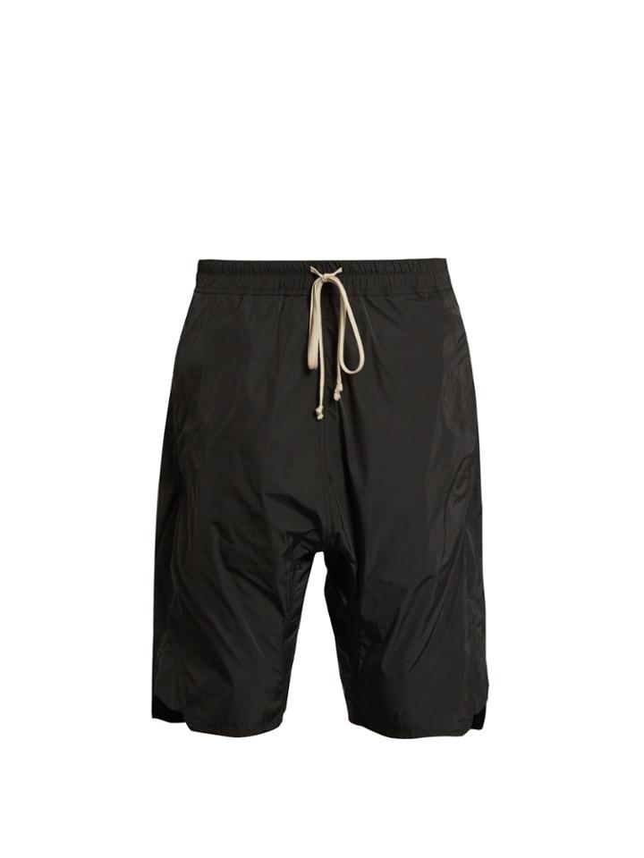 Rick Owens Dropped-crotch Shorts