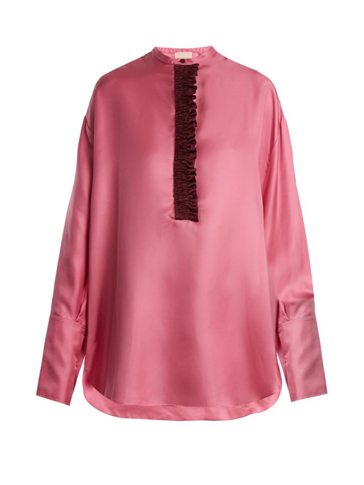 Roksanda Lyra Silk-twill Shirt