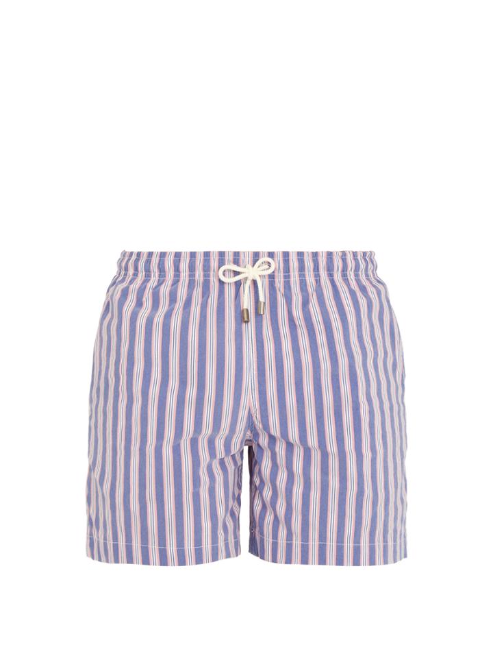 Solid & Striped The Classic Newport-stripe Print Swim Shorts