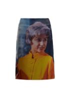 Matchesfashion.com Undercover - Cindy Satin Skirt - Womens - Black Blue