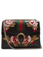 Gucci Dionysus Floral-embroidered Leather Shoulder Bag