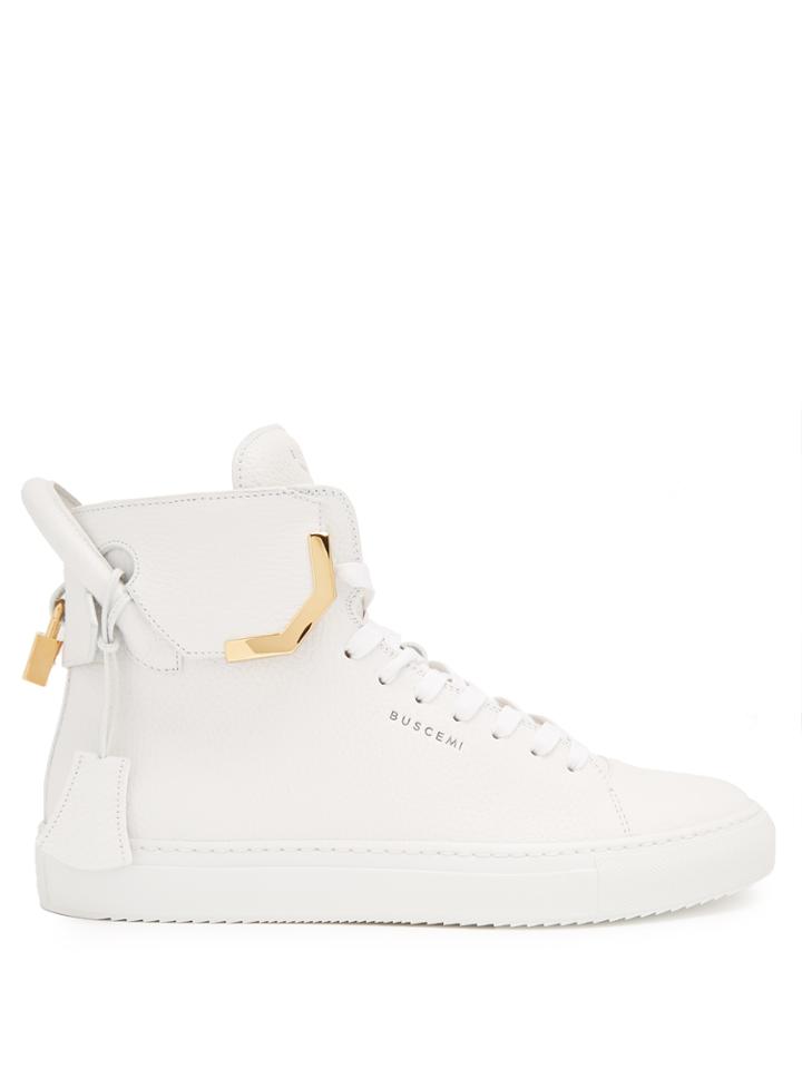 Buscemi 125mm Corner Leather High-top Trainers