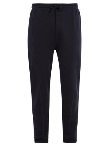 Hamilton And Hare Drawstring-waist Cotton-jersey Track Pants