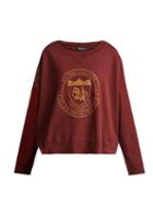 Matchesfashion.com Undercover - Logo Print Sweatshirt - Womens - Burgundy