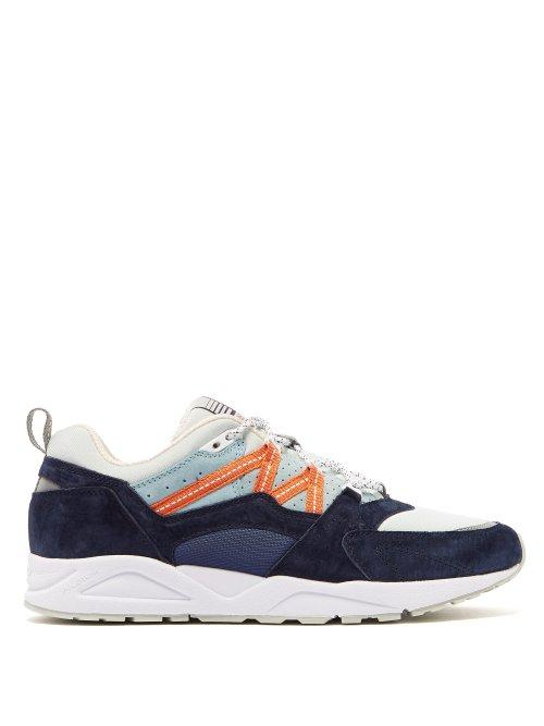 Matchesfashion.com Karhu - Fusion 2.0 Suede Trainers - Mens - Blue Multi
