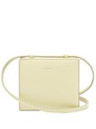 Matchesfashion.com Jil Sander - Case Mini Leather Cross Body Bag - Womens - Light Green